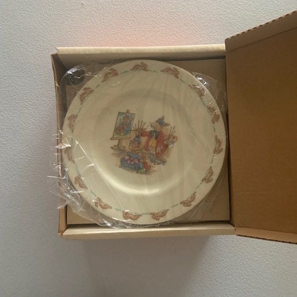 3PC Royal Doulton Bunnykins Set - Made in England New In Box Vintage NIB - Picture 4 of 13